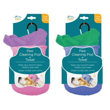 Paws First Paw Cleaning Pod + Towel.