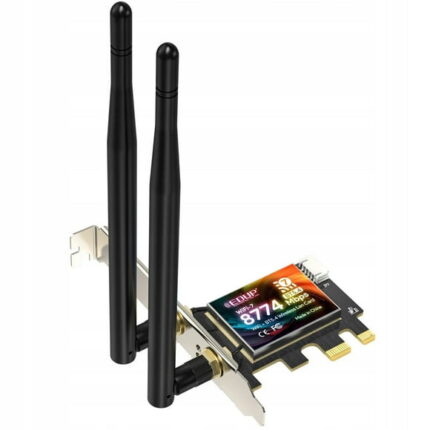 Performance Gaming PCIE Wireless Network Card WIFI7 Bluetooth Network Card 2 in 1 8774M + Bluetooth 5.4