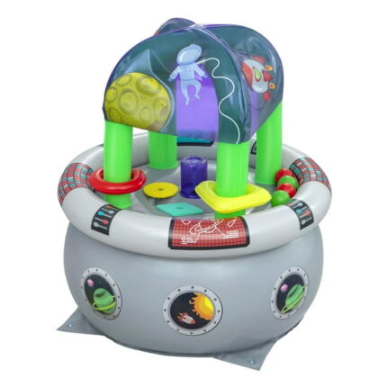 Play Day Space Station Inflatable Kids Water Table 30" x 30" x 35"
