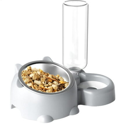 Ppsfege Safe and Pet Feeder Automatic Pet Feeders Food and Water Dispenser Pet Bowl Bottle Feeder