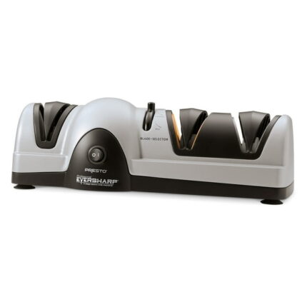 Presto Professional Ever Sharp Three-Stage Electric Knife Sharpener 08810, Grey