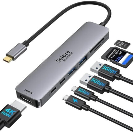 Selore 7-Ports USB 3.0 Hub