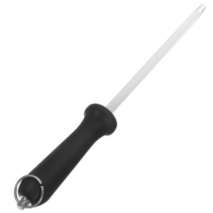 Stainless Steel Sharpening Rod Multi- Sharpener Honing Rod Heavy Duty Professional Sharpening Rod for All Kitchen