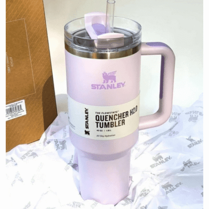 Stanley 40oz H2.0 Flowstate Quencher Stainless Steel Tumbler - Orchid (Soft Matte)
