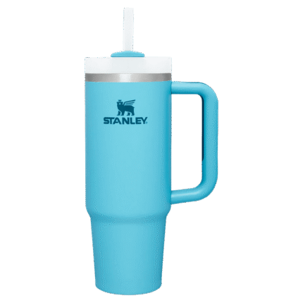 Stanley Quencher H2.0 FlowState Stainless Steel Vacuum Insulated Tumbler, Pool, 30 oz