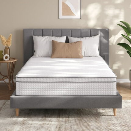 Sweetnight Luna 12" Medium Hybrid Mattress, Queen Size