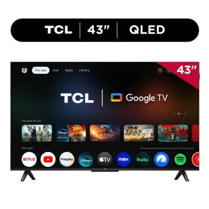 TCL 43" Q Series (NEW 2025)  4K UHD HDR QLED Smart TV with Google TV  43Q51K