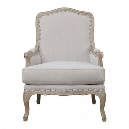 Artesia French Country Accent Chair - Taupe