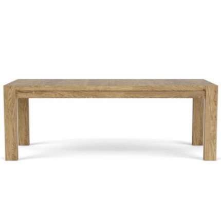 Davie Rectangular Dining Table – Pale Oak