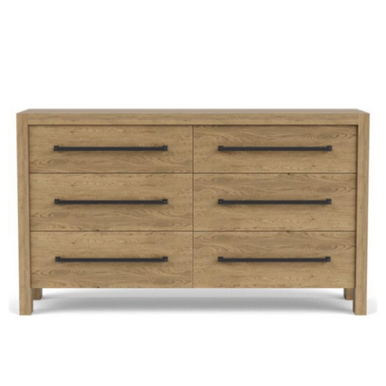 Davie Six Drawer Dresser