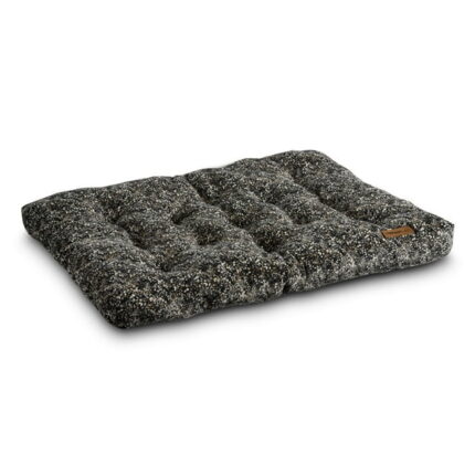 Vibrant Life Extra Large Dog Bed, Tufted Plush Black 38" x 48"
