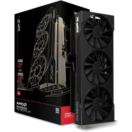 XFX RX-97TSWF3BA Swift AMD Radeon RX 9070XT Triple Fan Gaming Edition with 16GB GDDR6 HDMI 3xDP, AMD RDNA 4