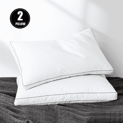 Yalamila WhatsBedding Hotel Bed Down Pillow For Sleep,Queen,20 x 30 Inch- 2 Pack