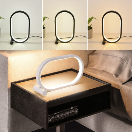 USB Oval Acrylic Touch Lamp