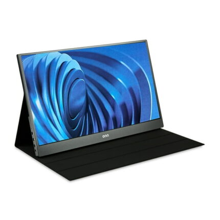 onn 15.6" FHD (1920 x 1080p) LCD Portable Office Monitor, with Cable, Black