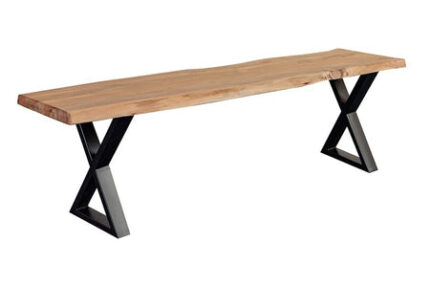 Manzanita 58" Dining Bench – Natural