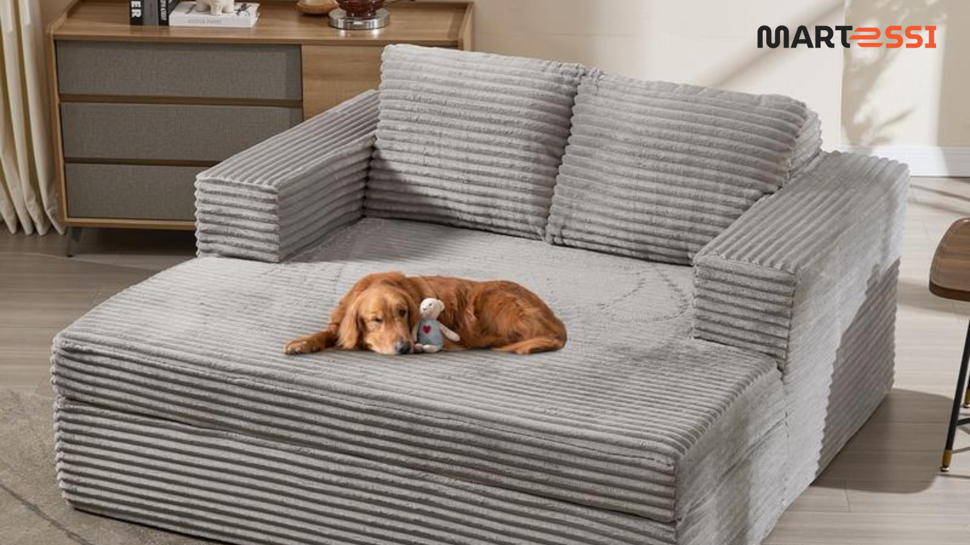 Corduroy Loveseat